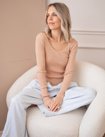 Mira Camel - Longsleeve