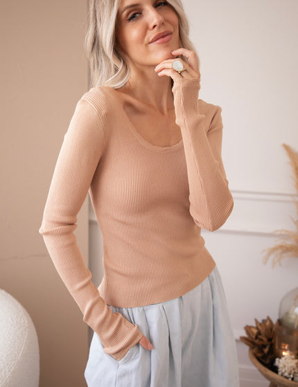 Mira Camel - Longsleeve