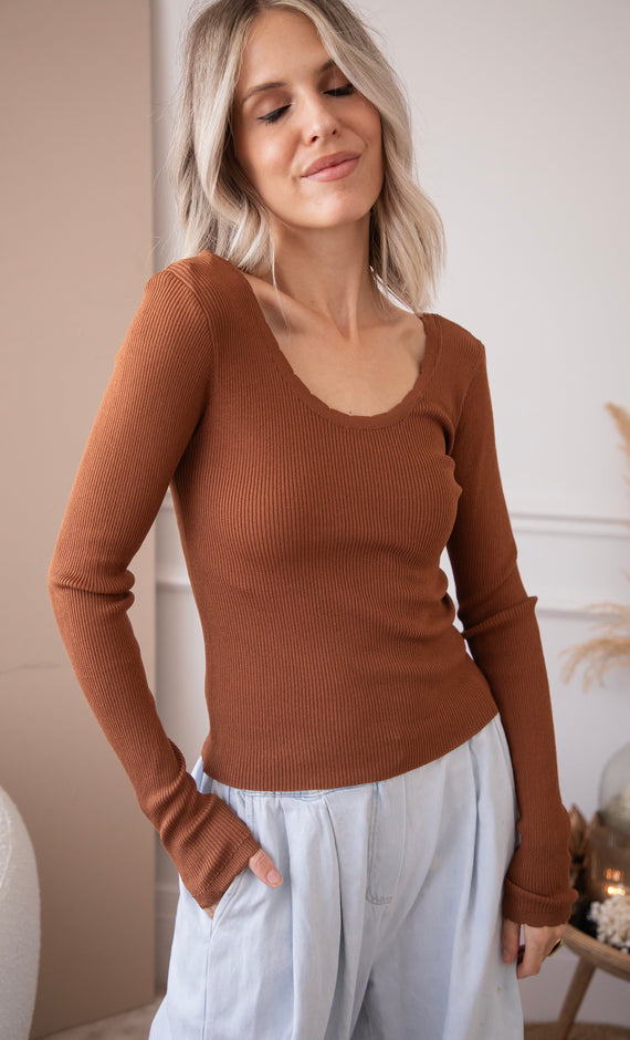 Mira Caramel - Longsleeve