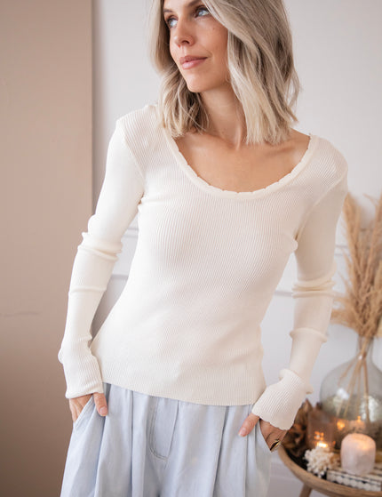 Mira Beige - Longsleeve