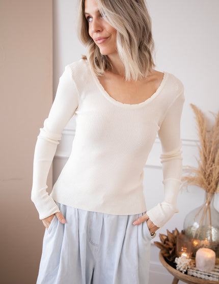 Mira Beige - Longsleeve