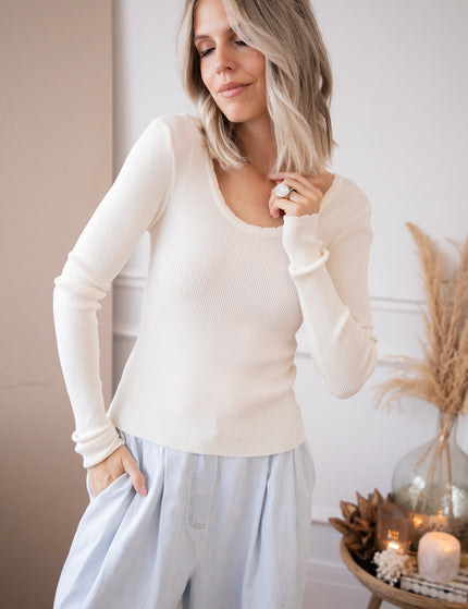 Mira Beige - Longsleeve