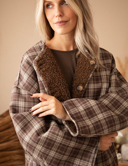 Jacke - Two Ways Teddy - Braun