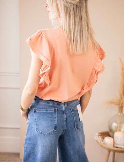 Beau Ruches Coral - T-Shirt