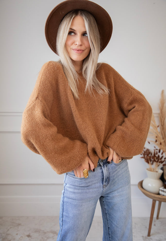 Pullover - Myla - Camel