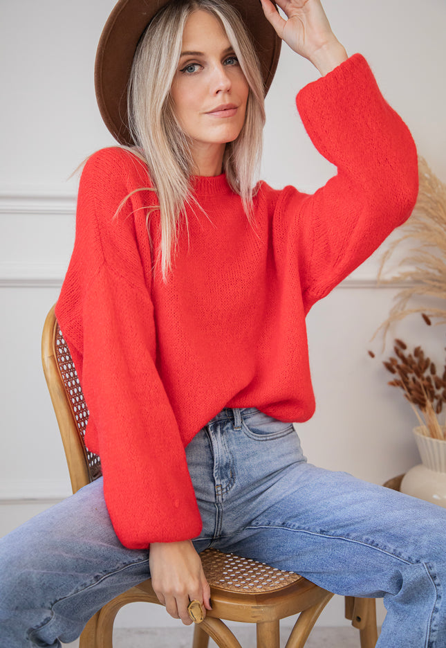 Pullover - Myla - Rot