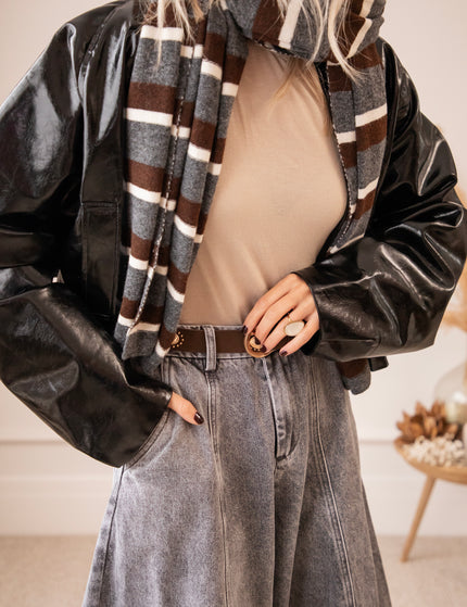 Jeans - Mason Wide Barrel - Rauchgrau