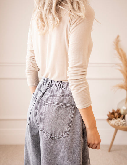 Jeans - Mason Wide Barrel - Rauchgrau