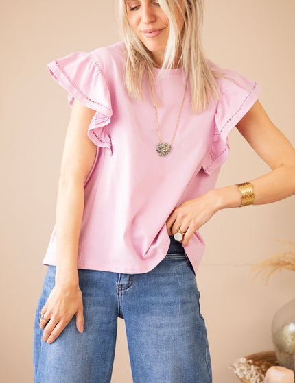Beau Ruches Lilac - T-Shirt