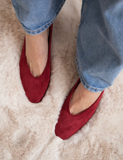 Heels - Bonny Suede - Bordeaux