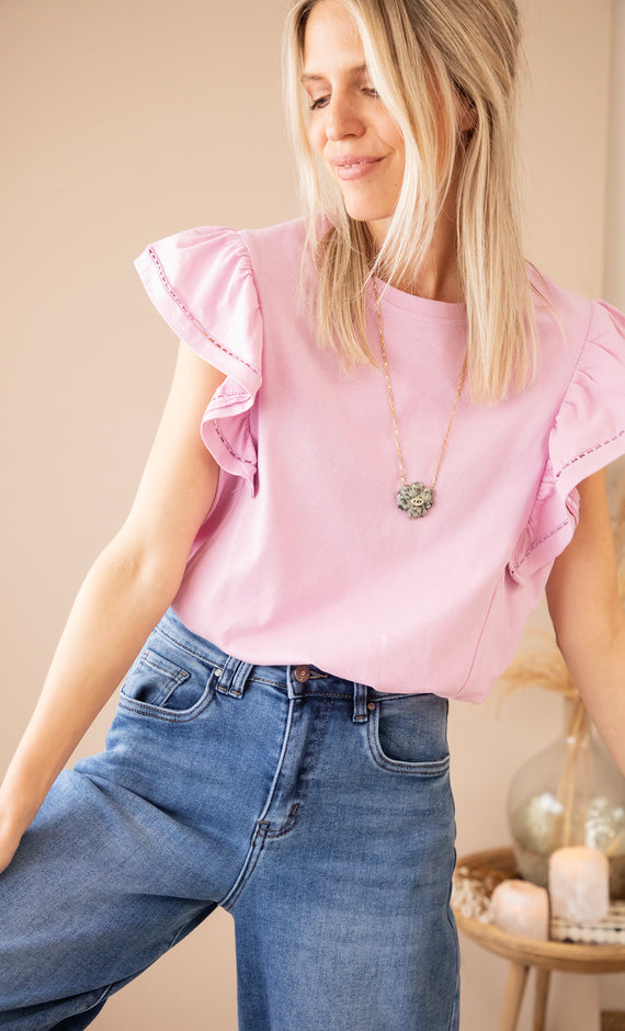 Beau Ruches Lila - T-Shirt