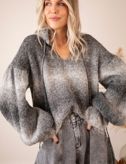 Pullover - Afterglow Fade - Grau
