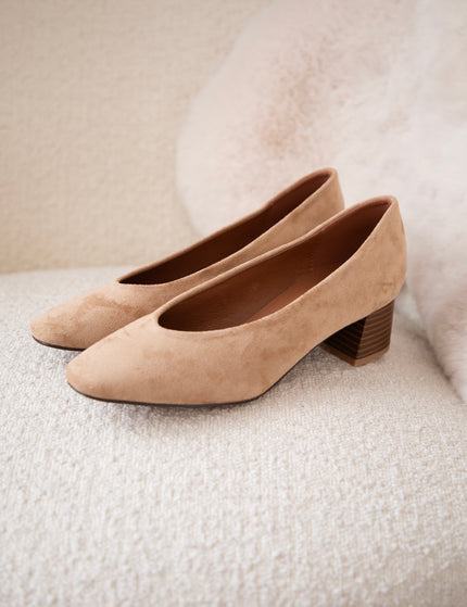 Heels - Bonny Suede - Beige