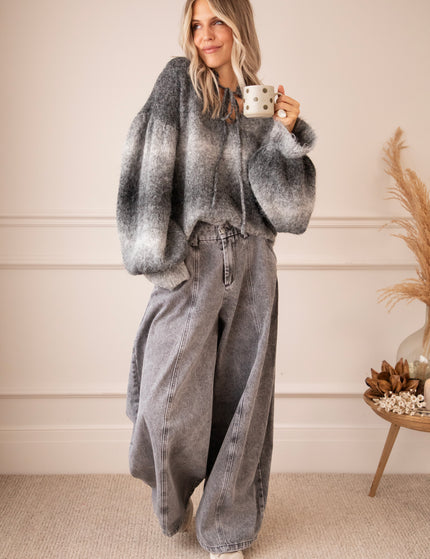 Pullover - Afterglow Fade - Grau