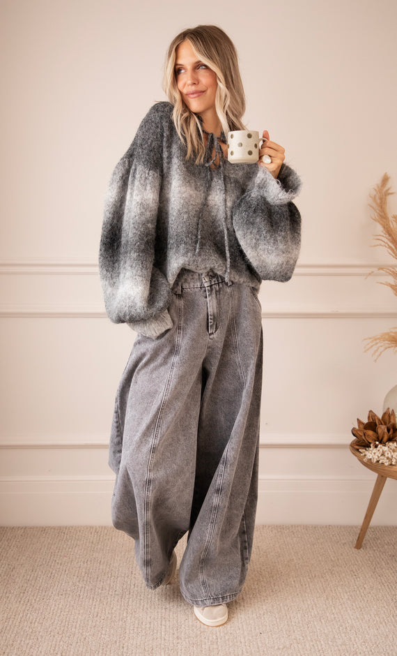 Pullover - Afterglow Fade - Grau