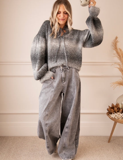 Pullover - Afterglow Fade - Grau