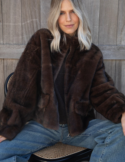 Those Fur Feels Choco - Jacket