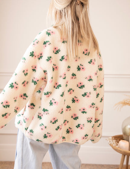 Blooming Bear Beige/Baby Pink - Jacket