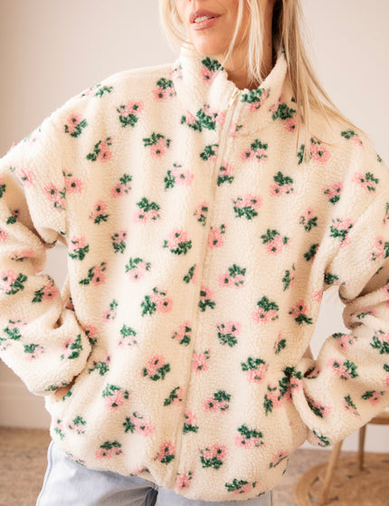 Blooming Bear Beige/Baby Pink - Jacket