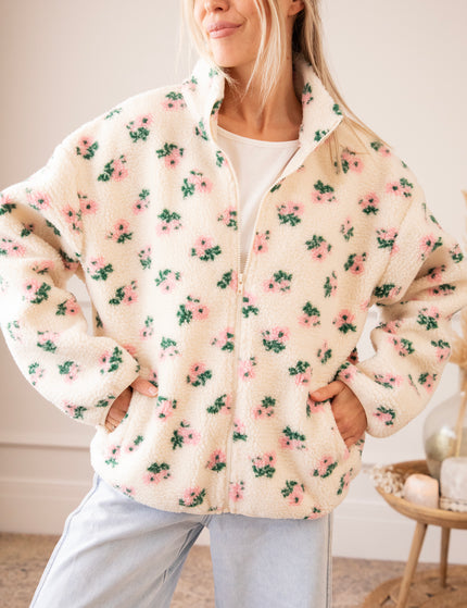 Blooming Bear Beige/Baby Pink - Jacket