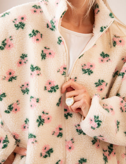Blooming Bear Beige/Baby Pink - Jacket