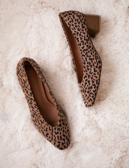 Heels - Bonny Leo Suede - Camel