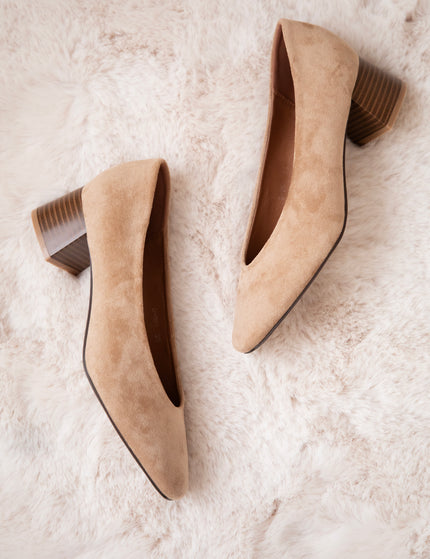 Heels - Bonny Suede - Beige