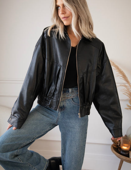 Blair Bomber Black - Jacket