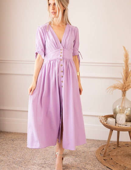 Jeanne Lilac - Maxi Dress