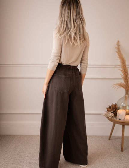 Jeans - Mason Wide Barrel - Schoko