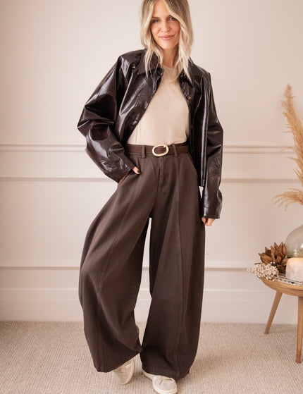 Jeans - Mason Wide Barrel - Schoko