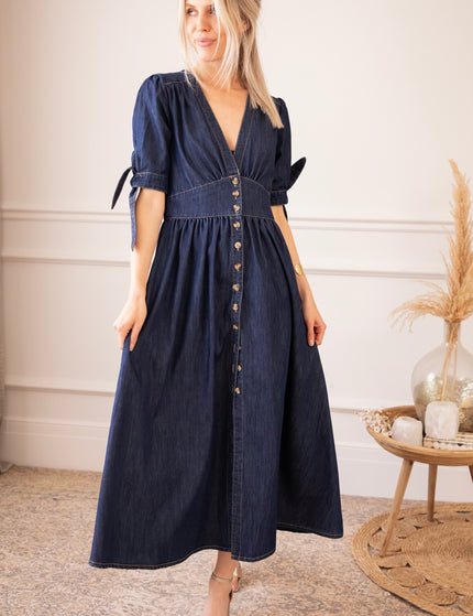Jeanne Dark Blue - Maxi Dress
