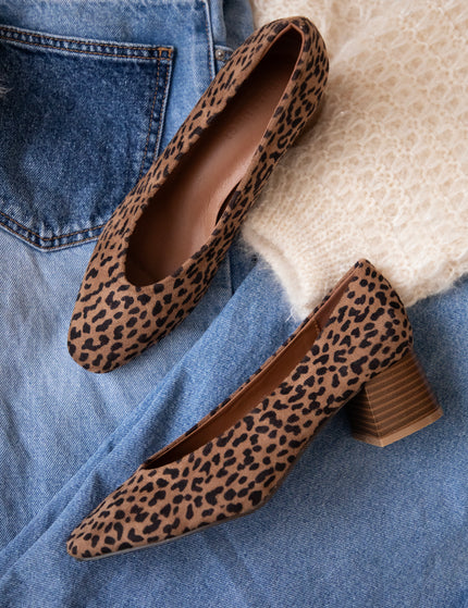 Heels - Bonny Leo Suede - Camel