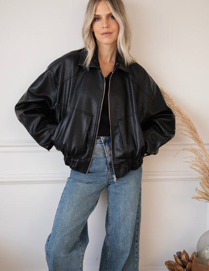 Blair Bomber Black - Jacket