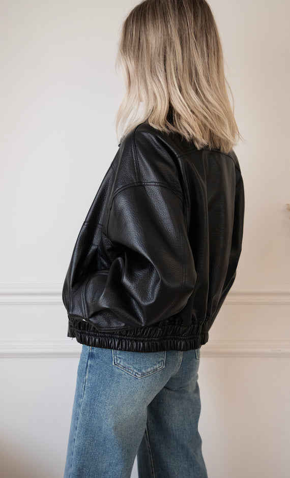 Jacke - Blair Bomber - Schwarz