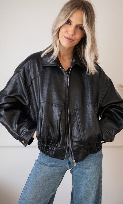 Blair Bomber Black - Jacket