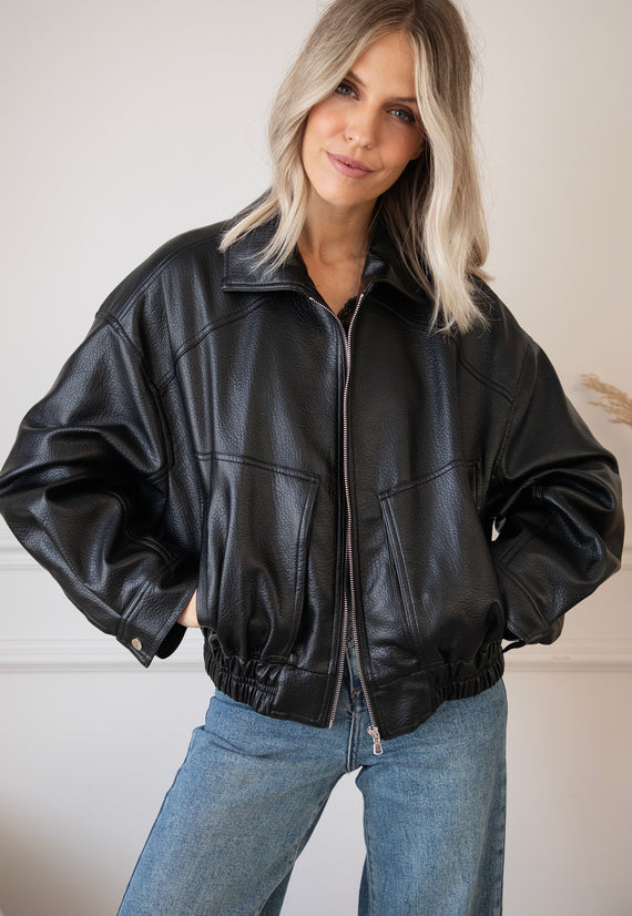 Jacke - Blair Bomber - Schwarz