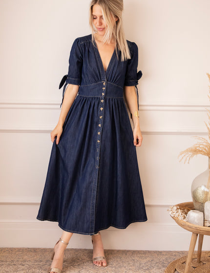 Jeanne Dark Blue - Maxi Dress