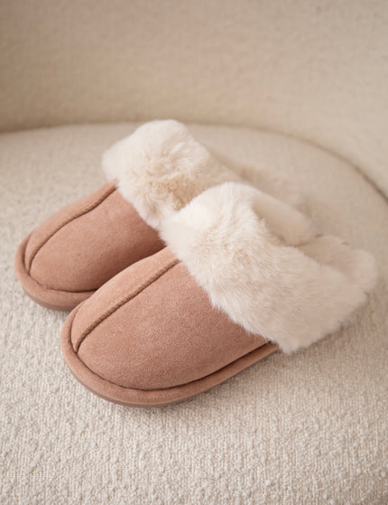 Fur-Ever Yours Beige - Slippers