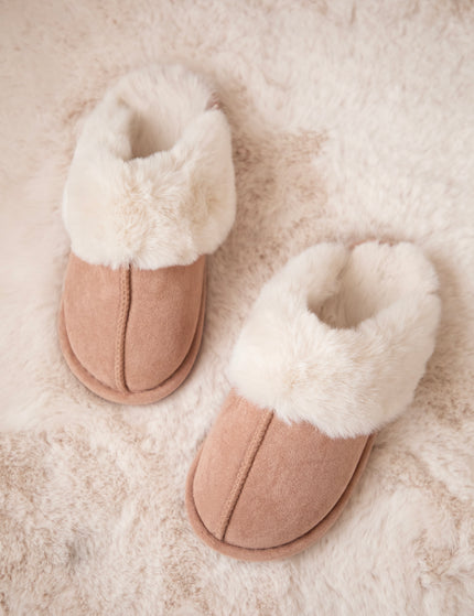 Fur-Ever Yours Beige - Slippers