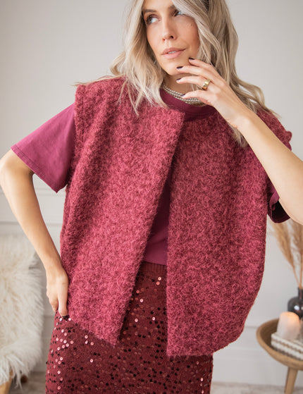 Misty Burgundy - Cardigan