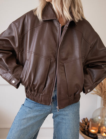 Blair Bomber Brown - Jacket