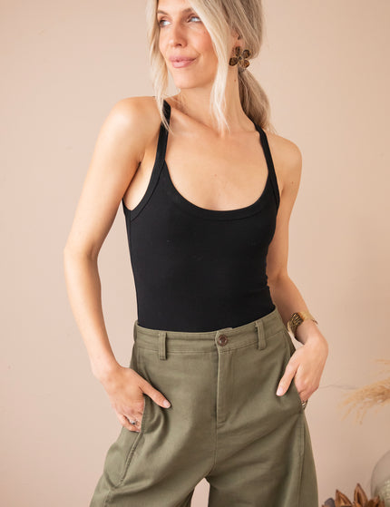 Soft Shape Black - Bodysuit