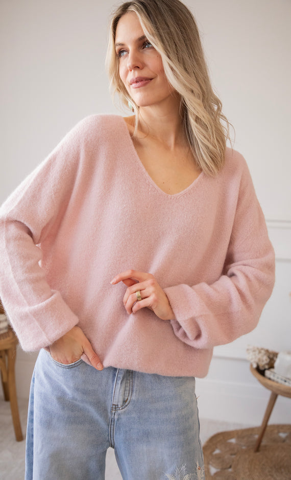 Jenny  Baby Pink - Trui