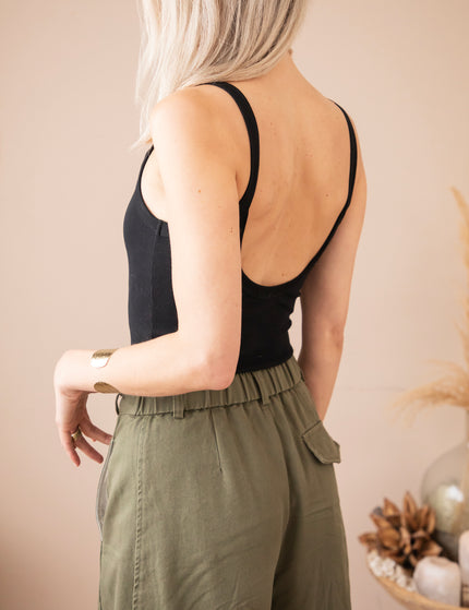 Soft Shape Black - Bodysuit