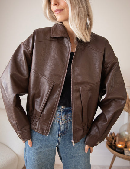 Blair Bomber Brown - Jacket