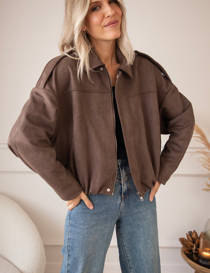 Jacke - Marlow Bomber - Choco