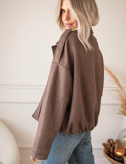 Jacke - Marlow Bomber - Choco