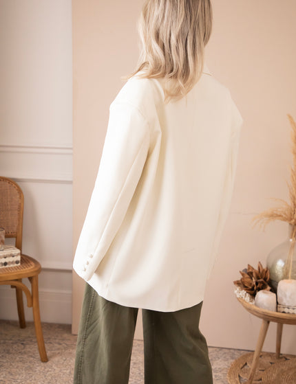 So Gentle White - Blazer