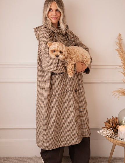 Jacke - Country Charm - Taupe/Braun